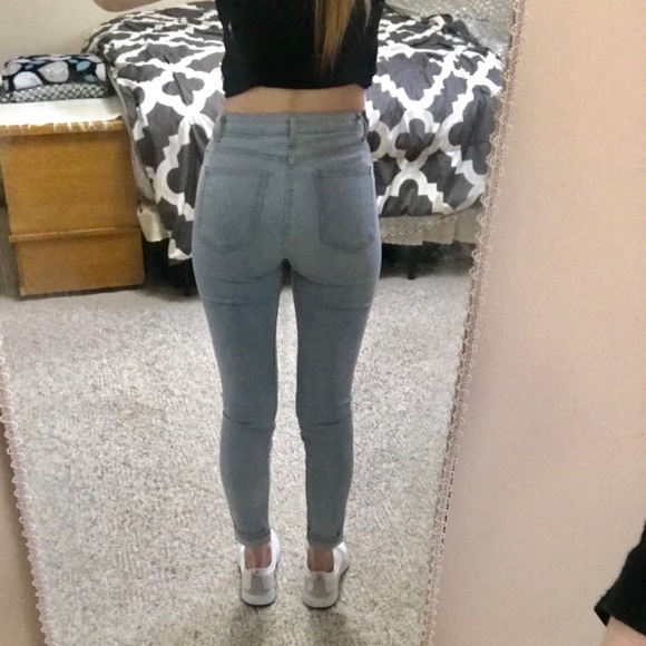 Light Blue Skinny Jeans - Picture 6 of 6